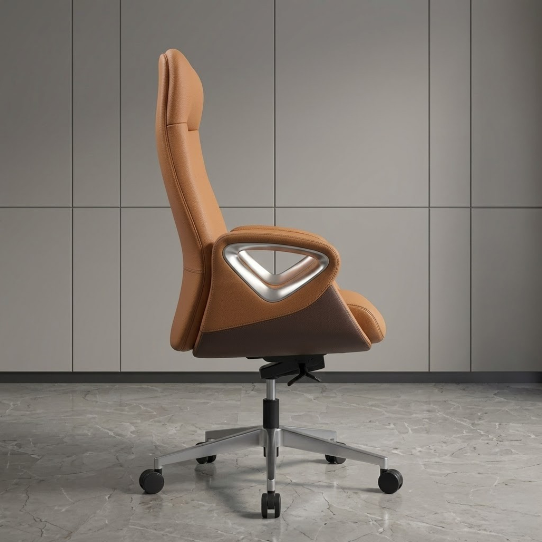 Caramel Nova High-Back Executive Chair