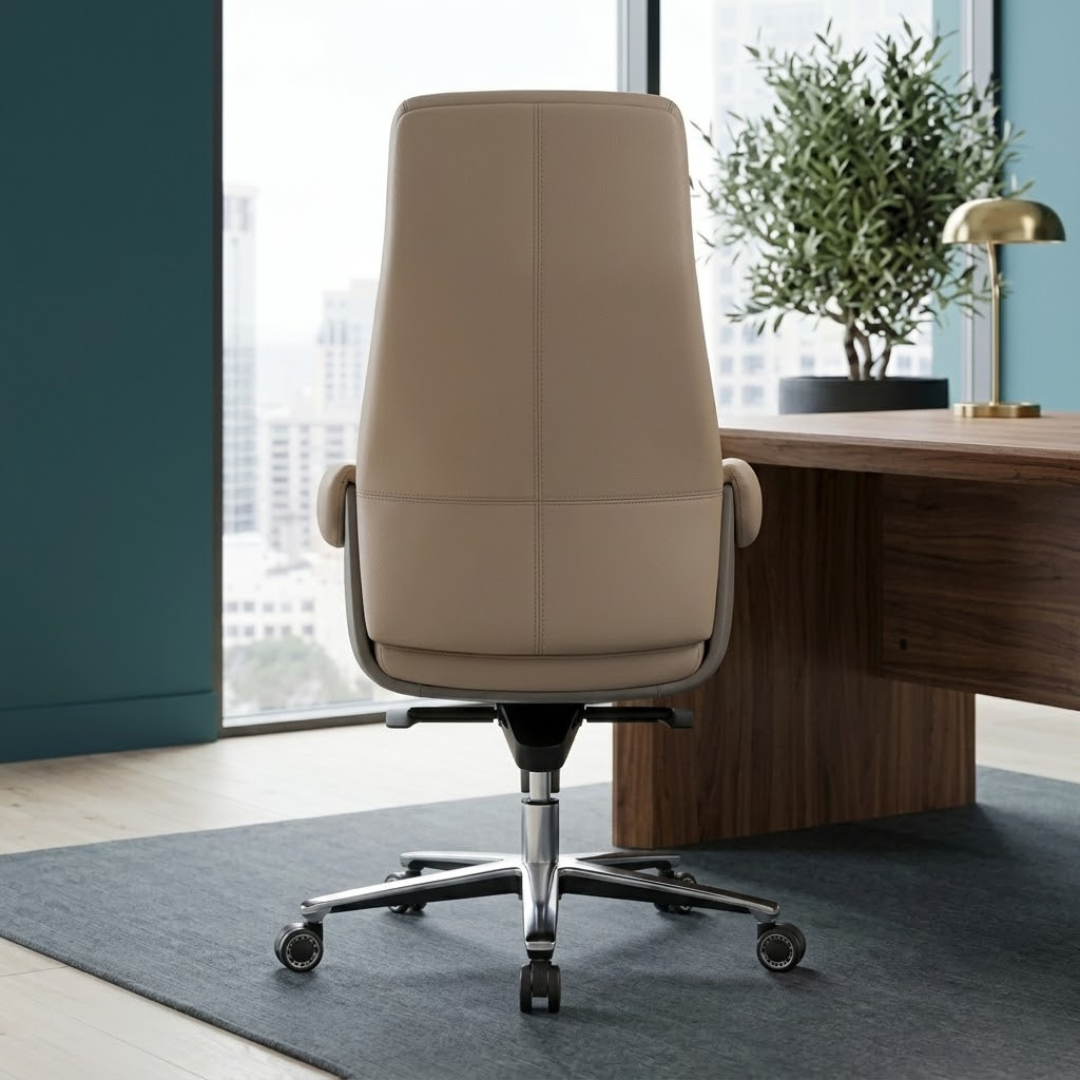 Taupe Elevare Executive Chair