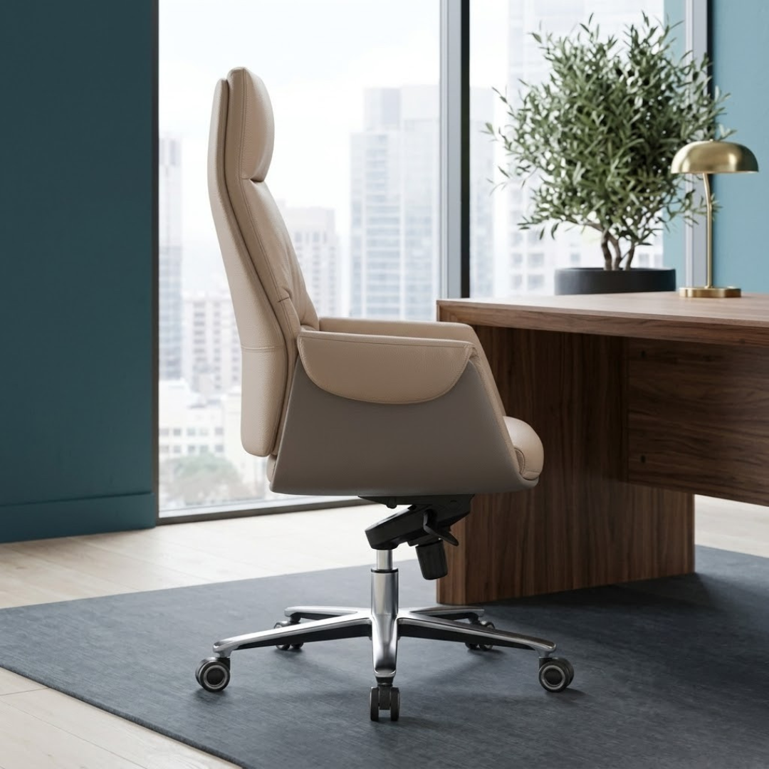 Taupe Elevare Executive Chair