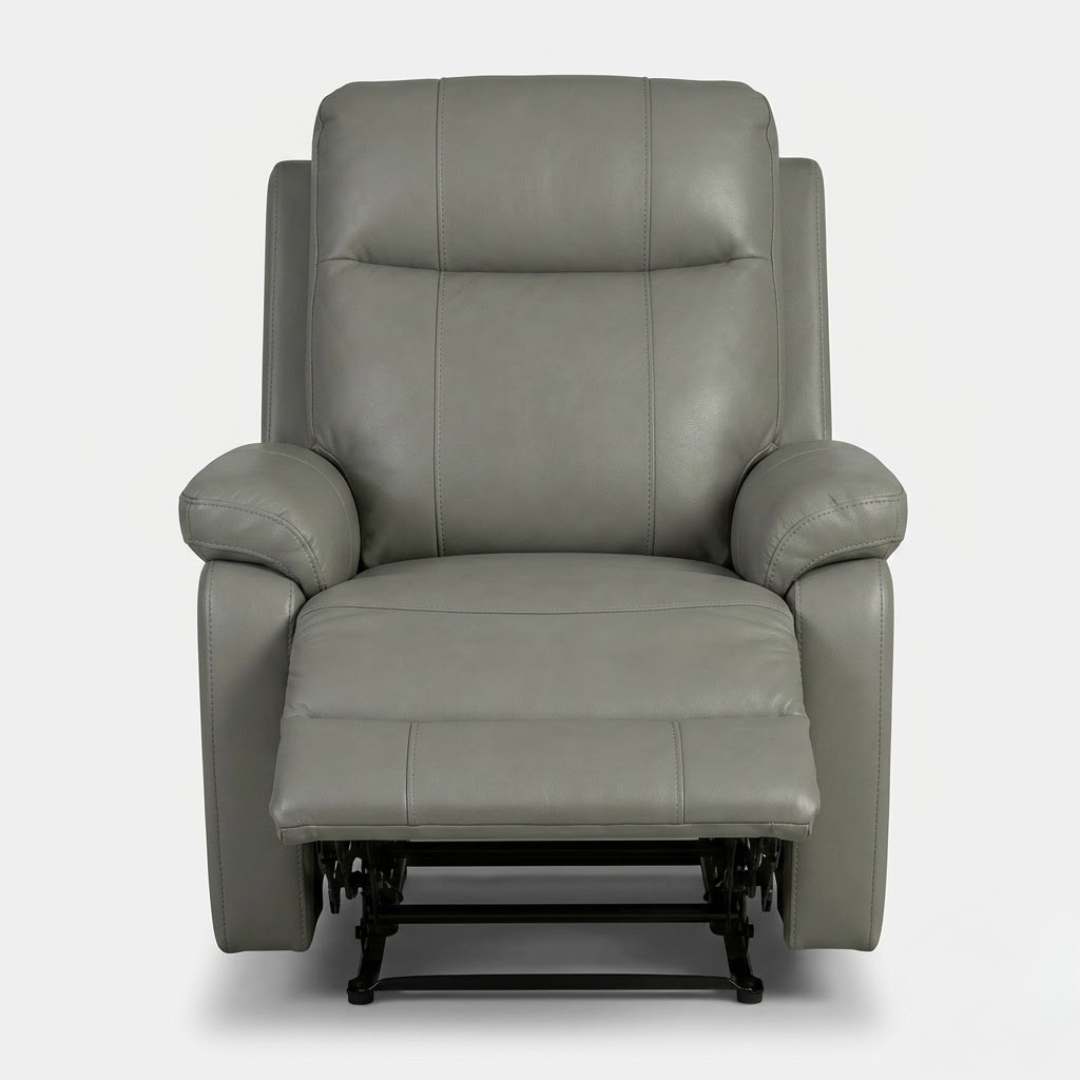 Premium Power Recliner in Sophisticated Slate Grey
