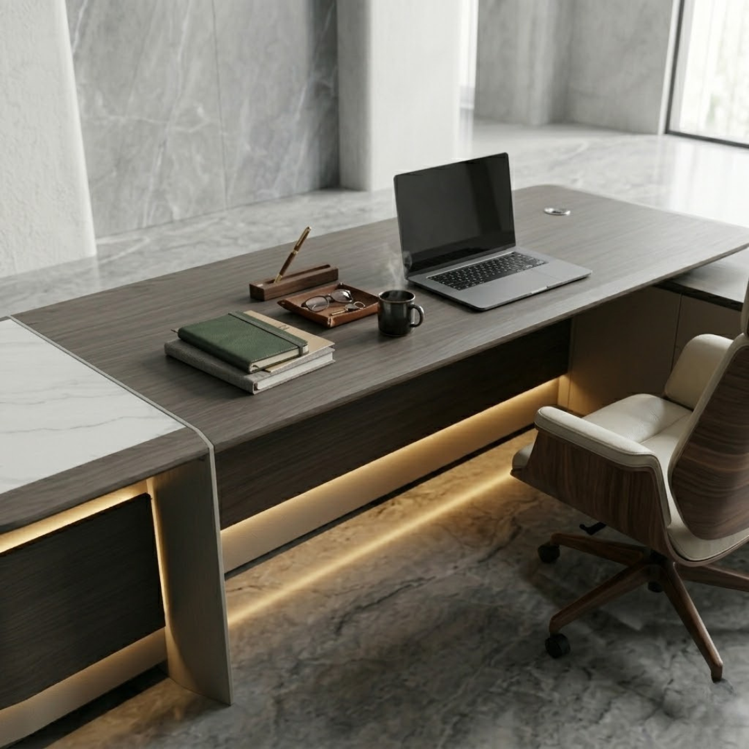 Apex L-Shape Executive Office Desk